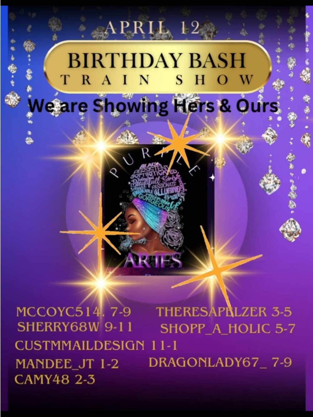 Purplearies Birthday Bash